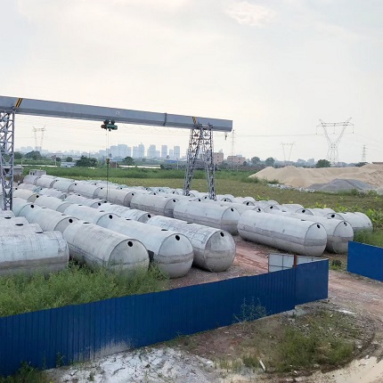 广东轻工职业技术学院320立方整体式钢筋混凝土化粪池