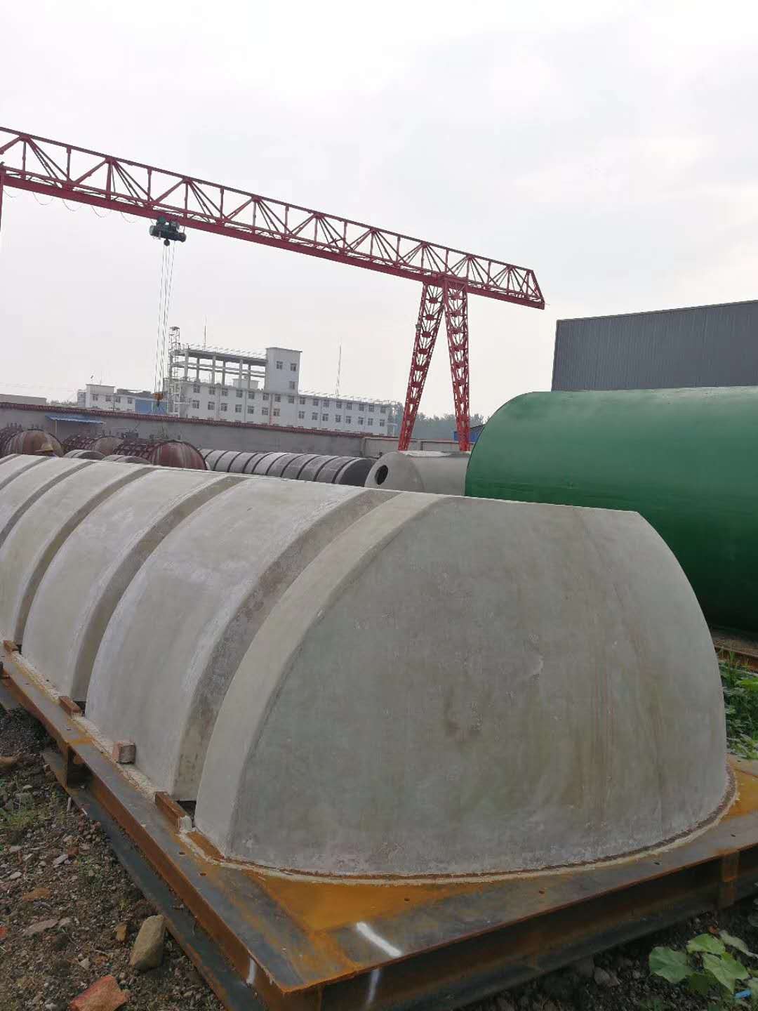 广州航海学院240立方整体式钢筋混凝土化粪池